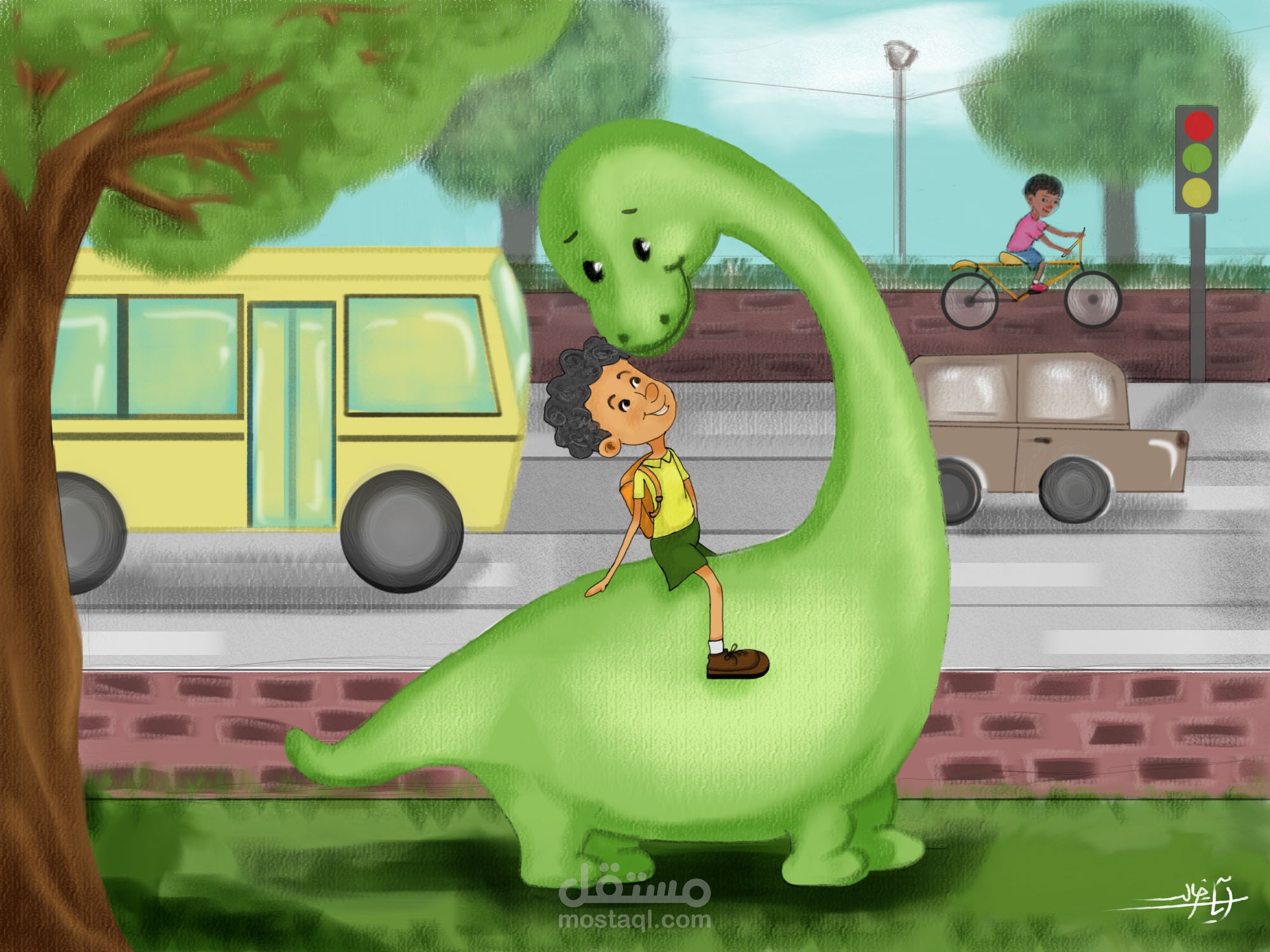 صديقي الديناصور