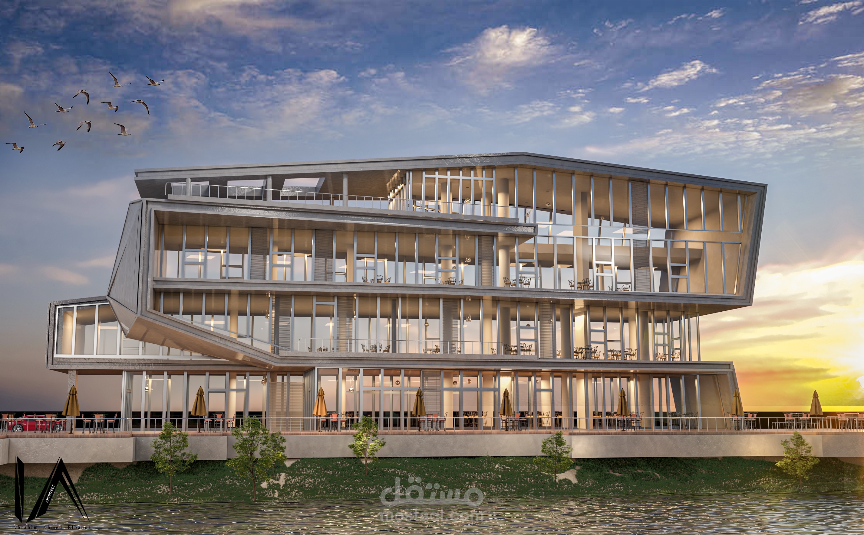 عمل مودل خارجي