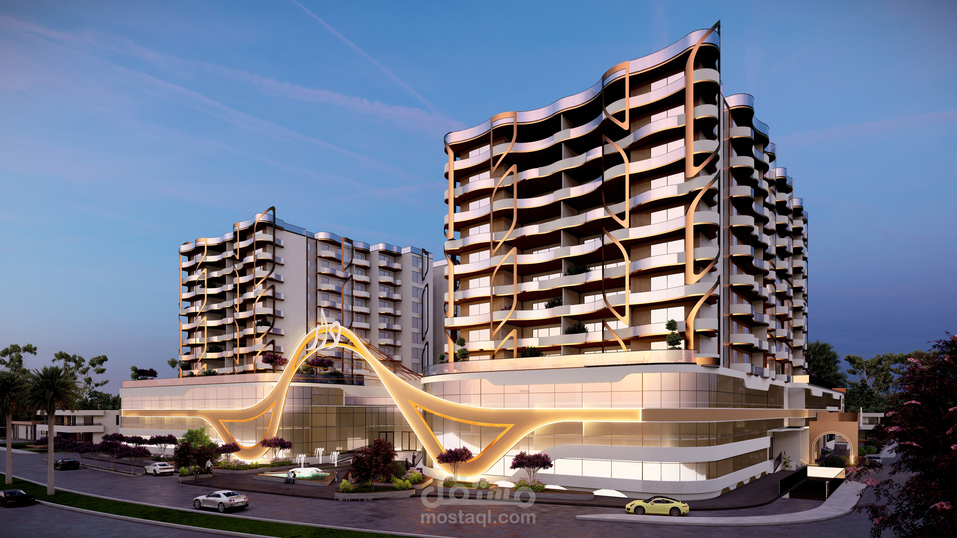 Commercial and Residential tower