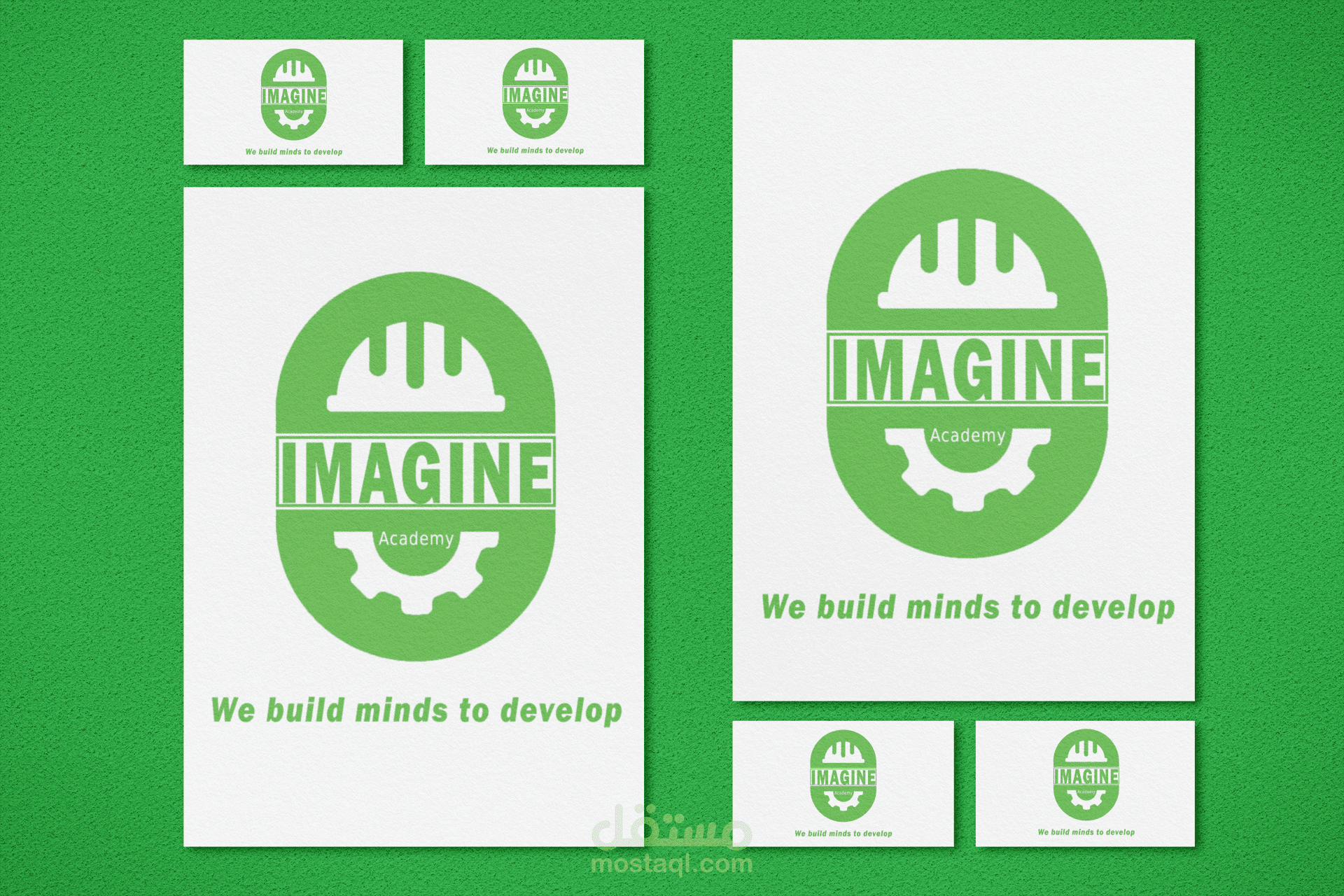 لوجو imagine academy لأكاديمية تقديم كورسات