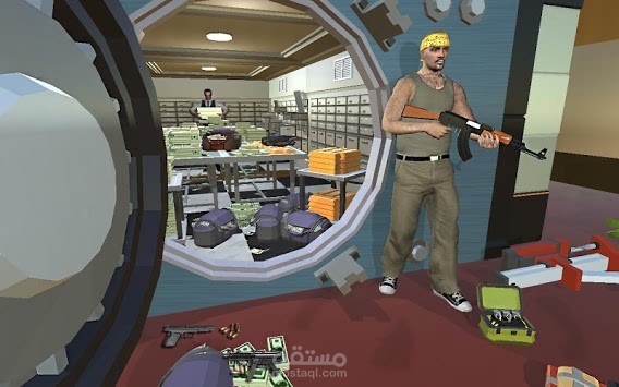 Bank Robbery Escape Mission