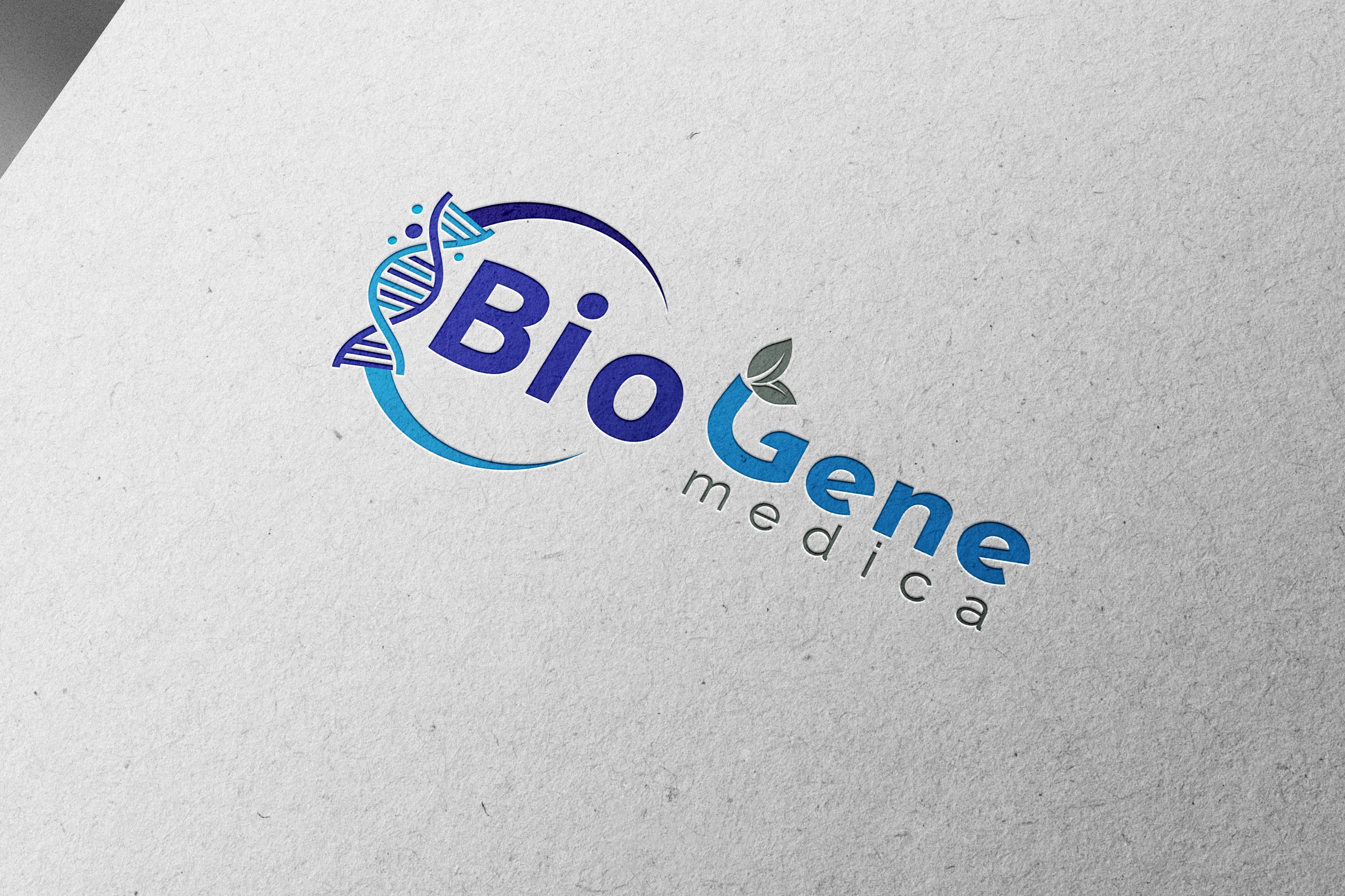 تصميم لوجو Logo لصالح شركة Bio Gene