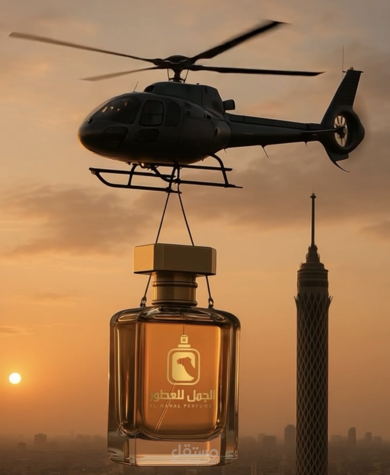 اعلان CGI لعطر