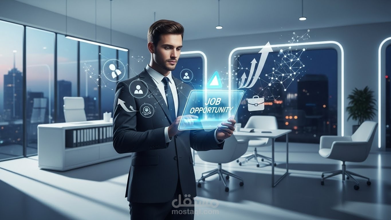 ريل دعائي عن موقع يقدم فرص عمل