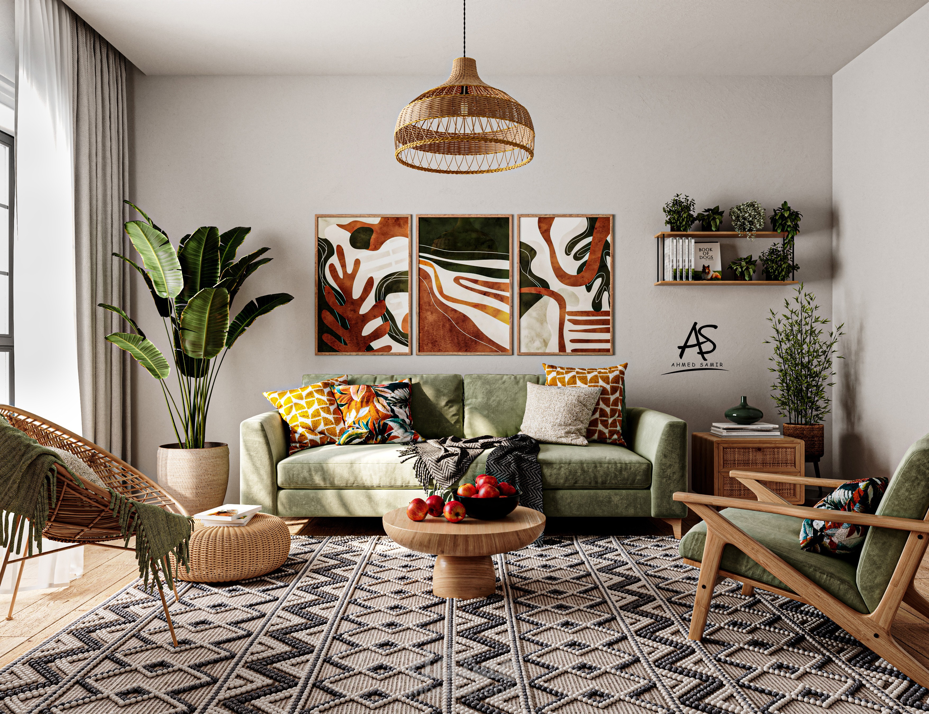 Living ®️oom  Scandinavian Style