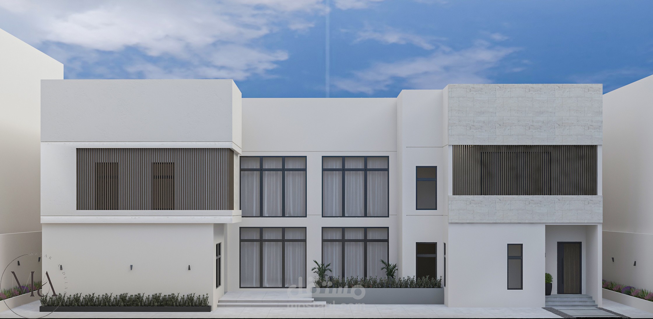 تصميم واجهة فيلا