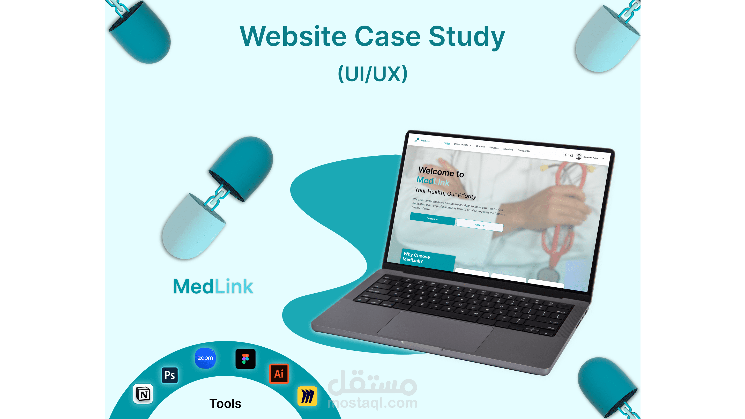 MedLink Website UI/UX