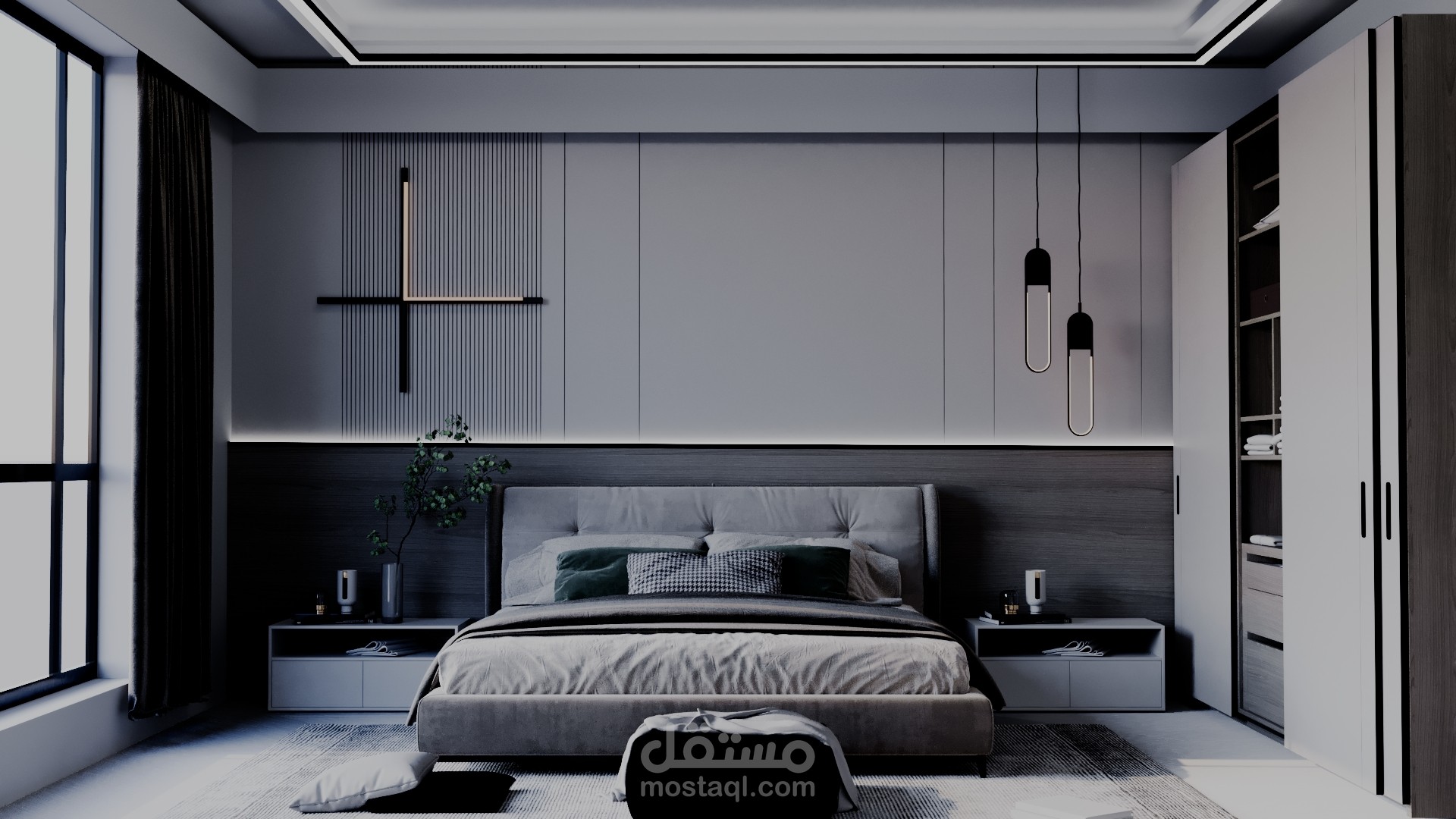 Enterior bedroom design