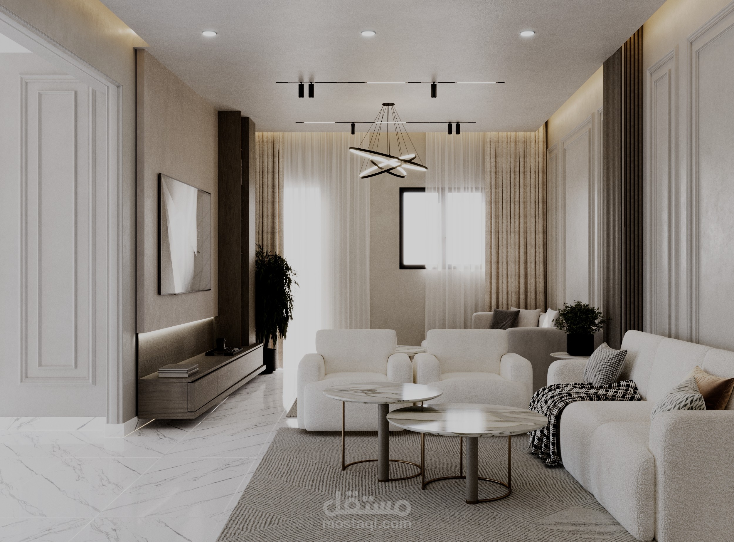 Reception interior design