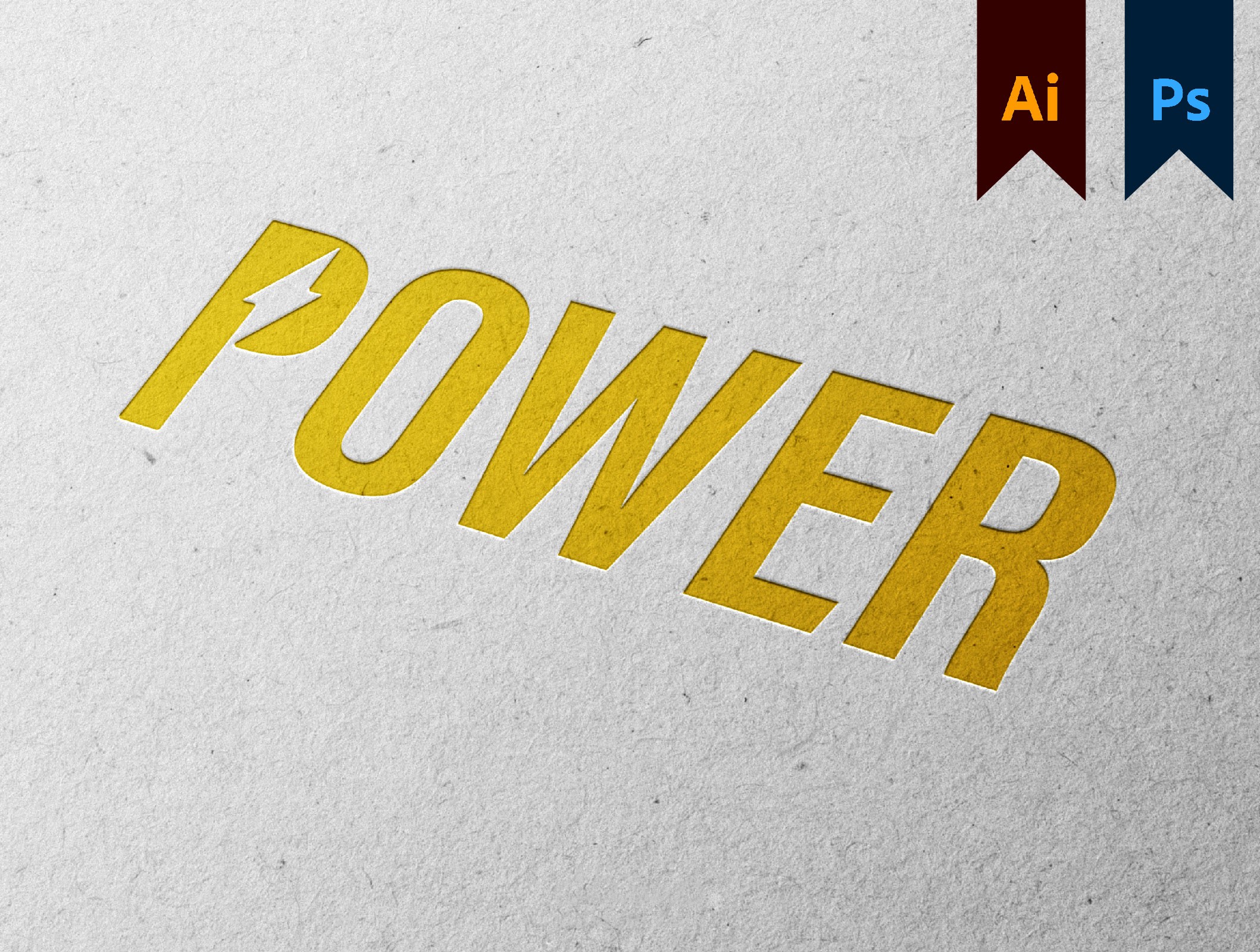 تصميم شعار اكسسوارات جوال | Power