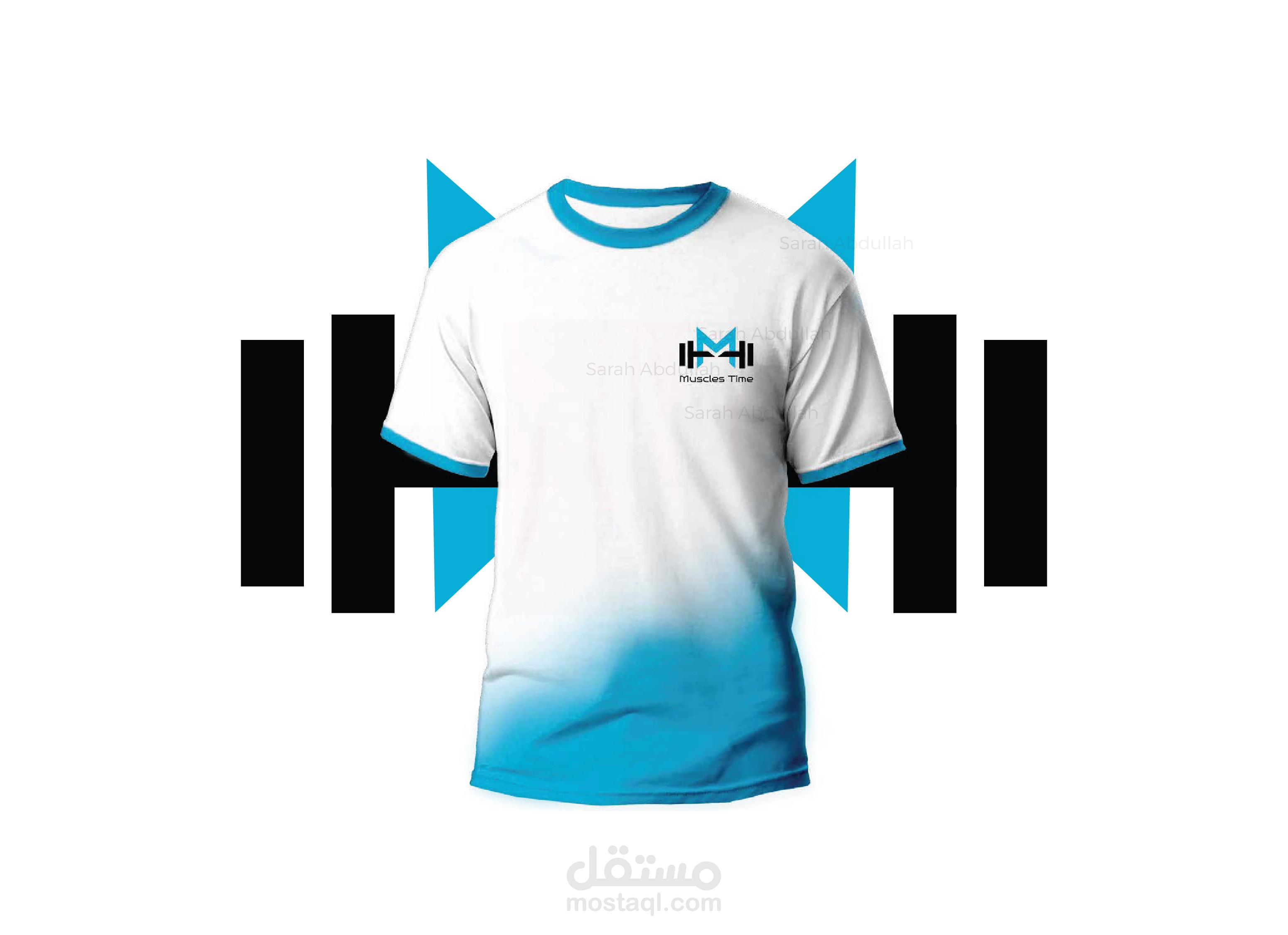 تصميم تي شيرت | Muscles Time