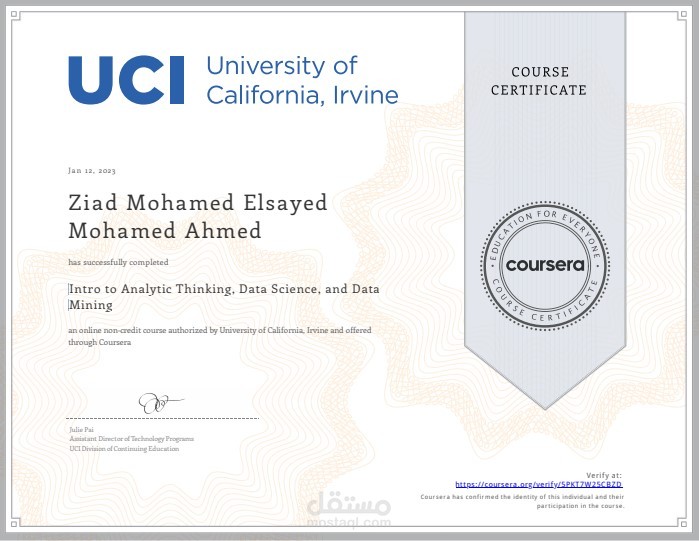 Intro to Analytic Thinking, Data Science, and Data Mining