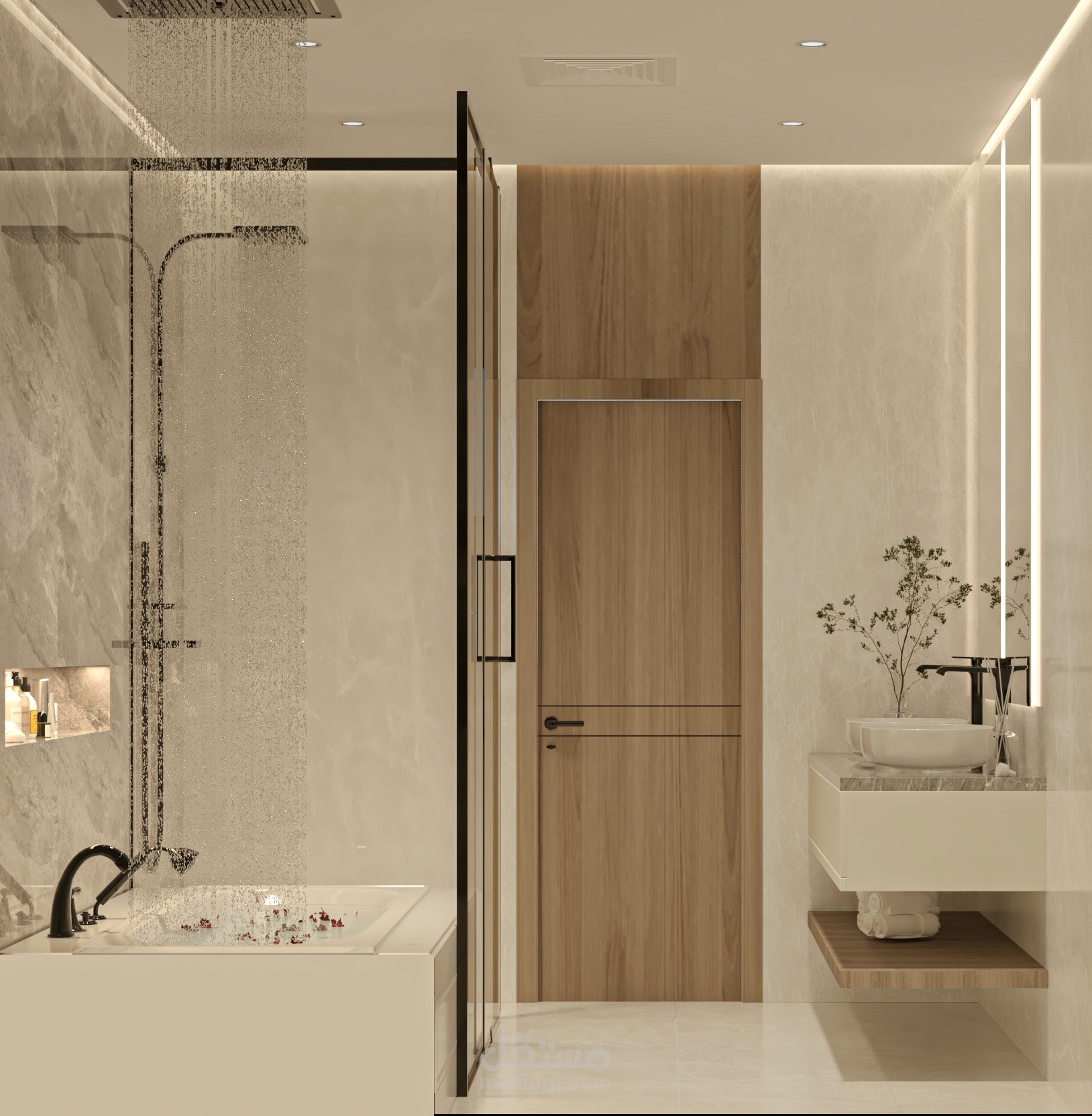 تصميم دورة مياه