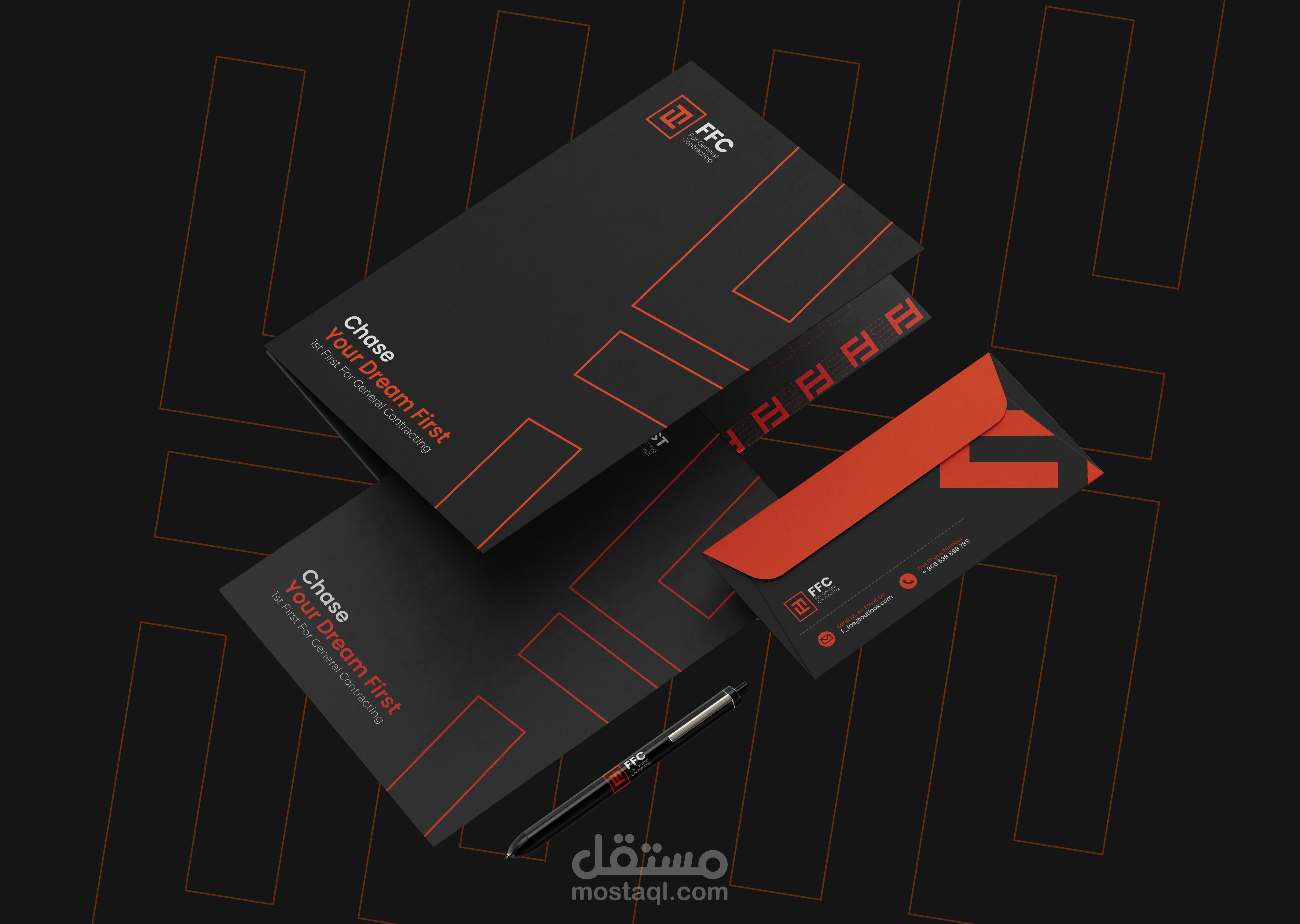 هوية بصرية لشركة الاوائل الاولي + ملف تعريفي