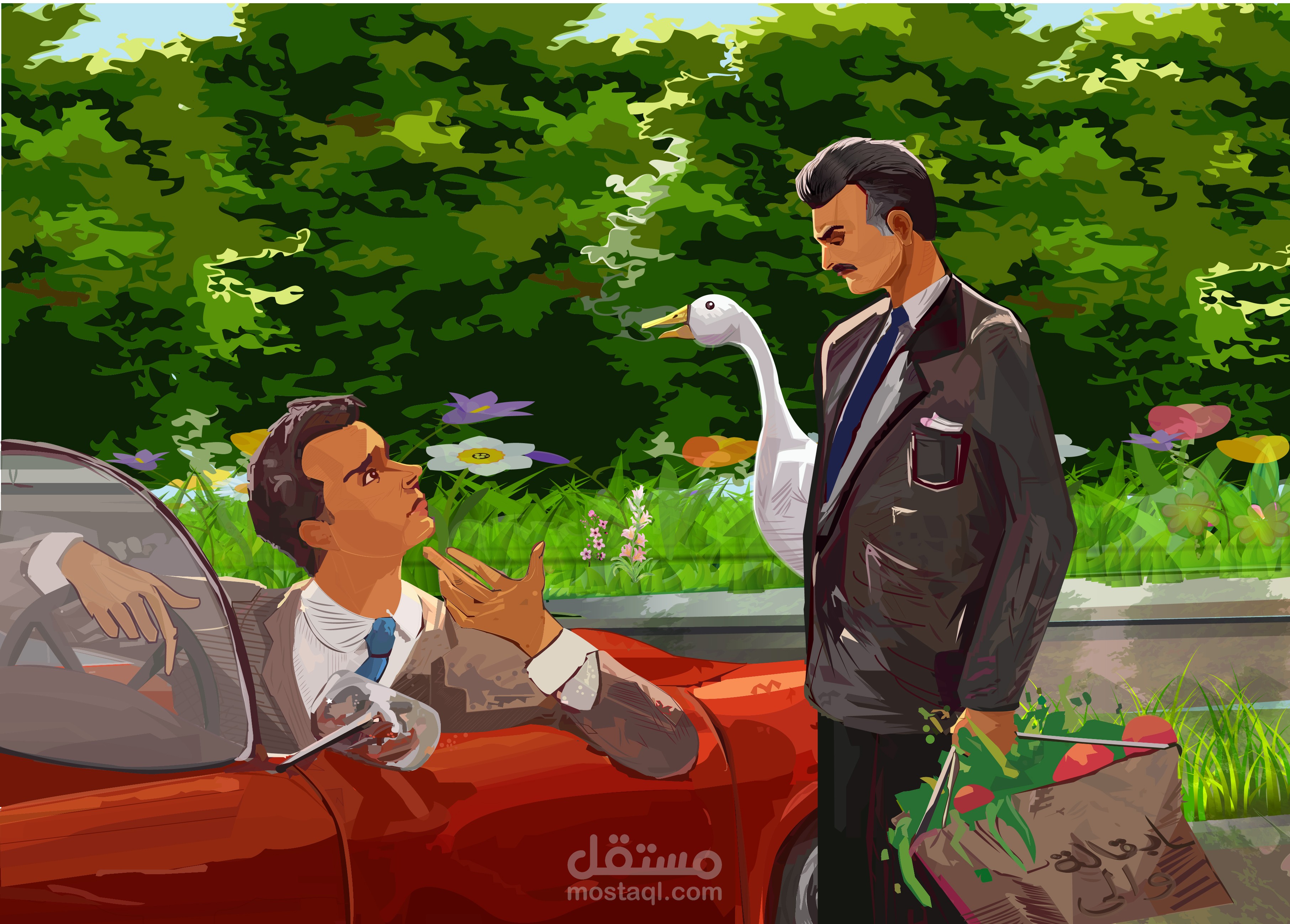 Soft Hands illustration design