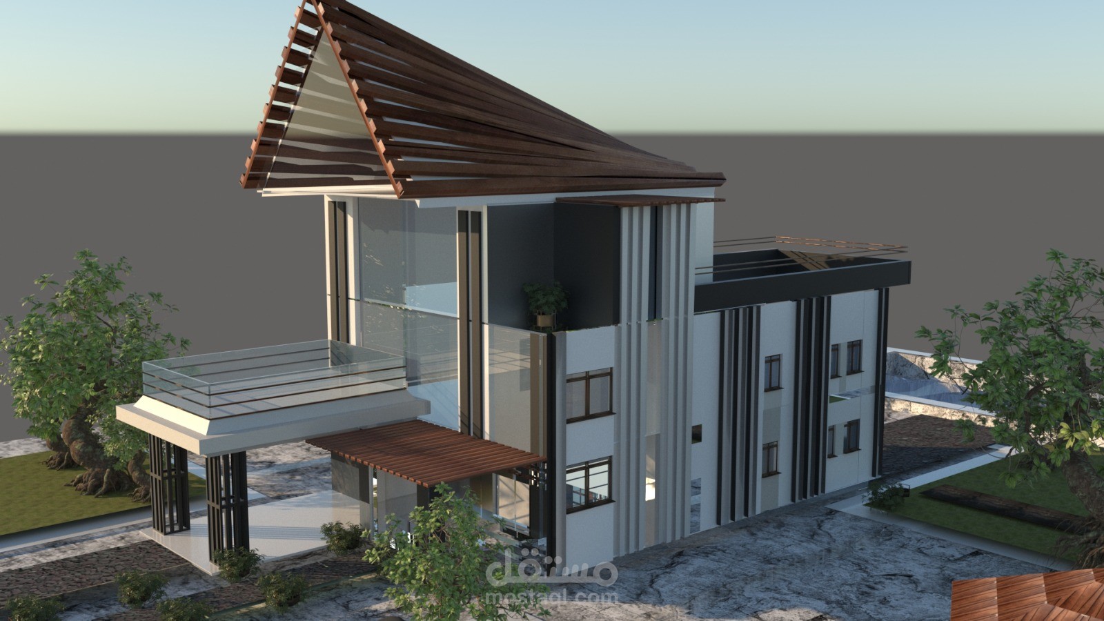 تصميم ڤيلا مودرن