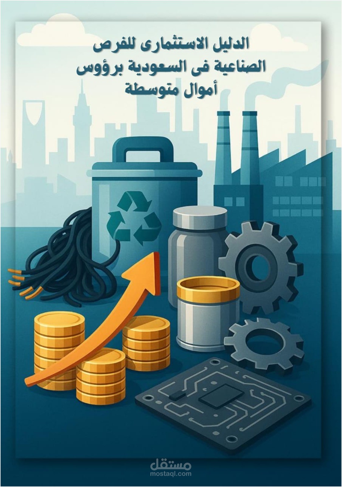 الدليل الإستثماري للفرص الصناعية في السعودية برؤوس اموال متوسطة