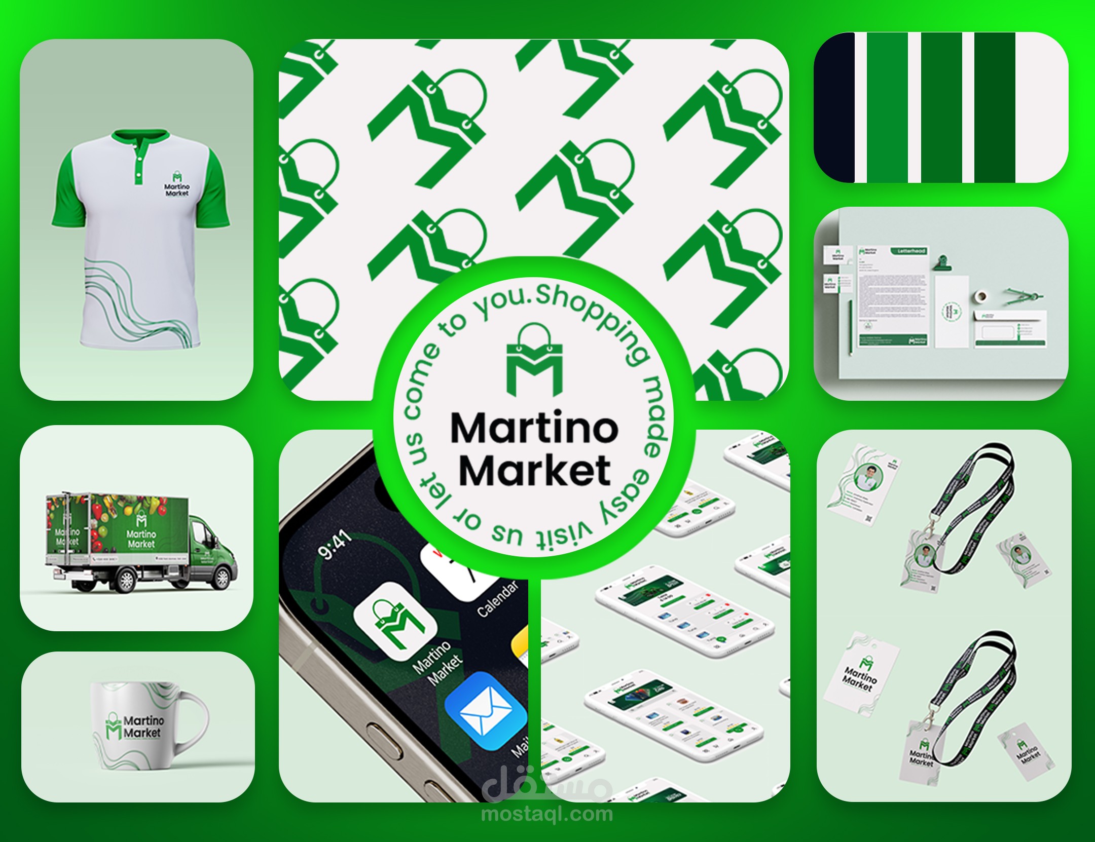 Brand Identity Design-Martino Market