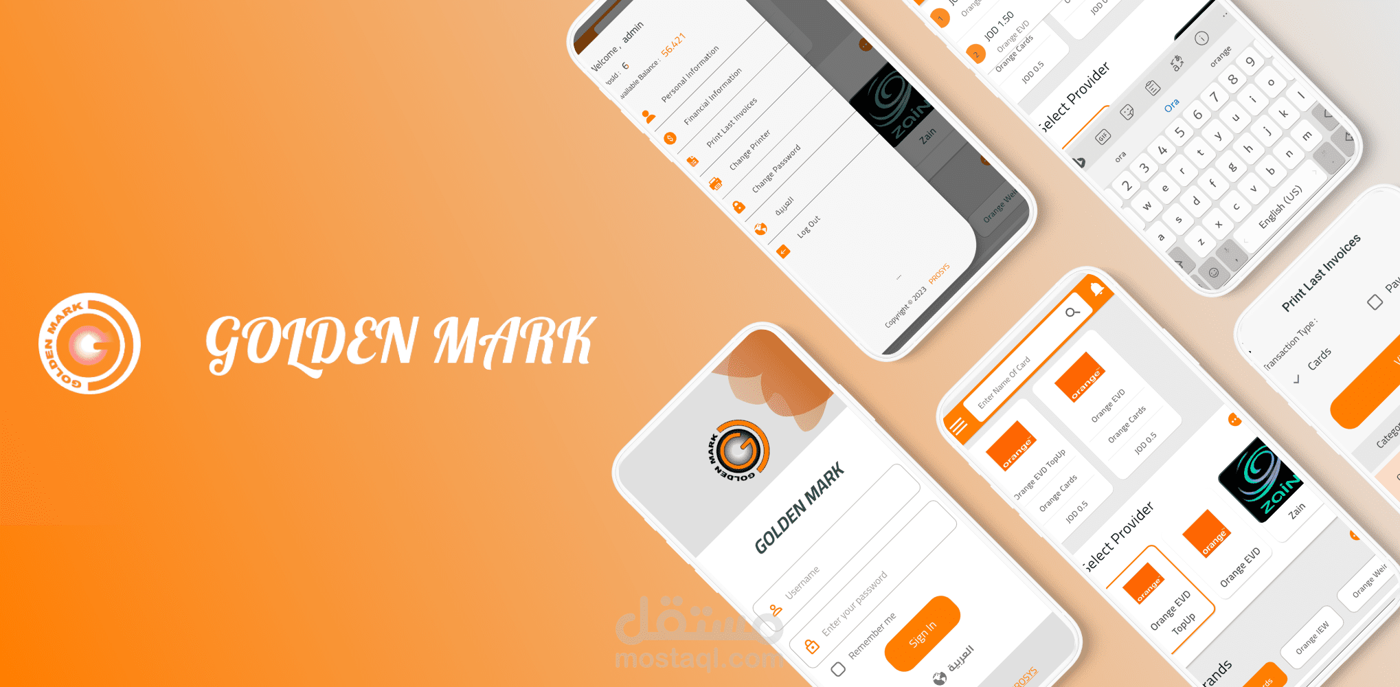 Flutter mobile app - cards app.