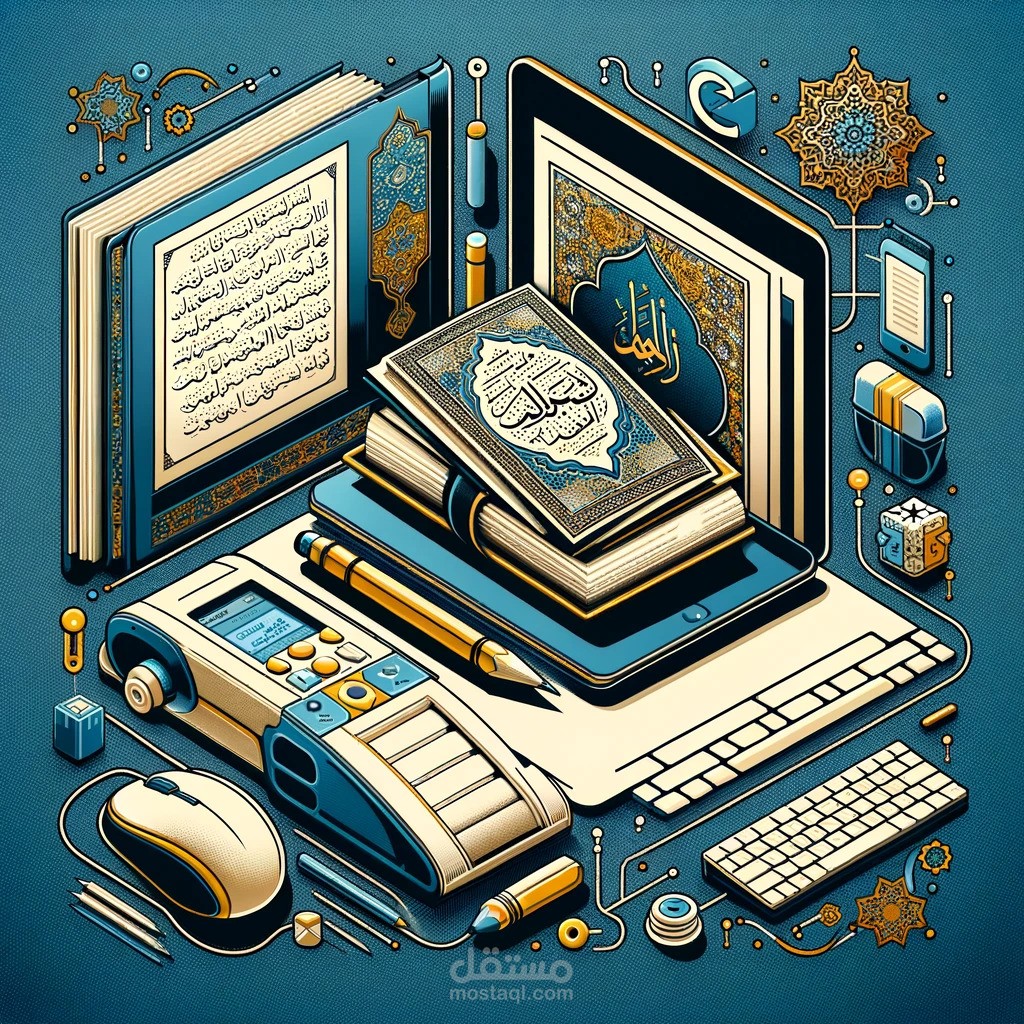 إدخال آيات وكلمات القرآن الكريم