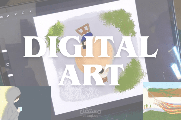 رسومات رقمية مميزة: كرتون، تصميم شخصيات حسب الطلب وتحويل الصور إلى رسومات رقمية