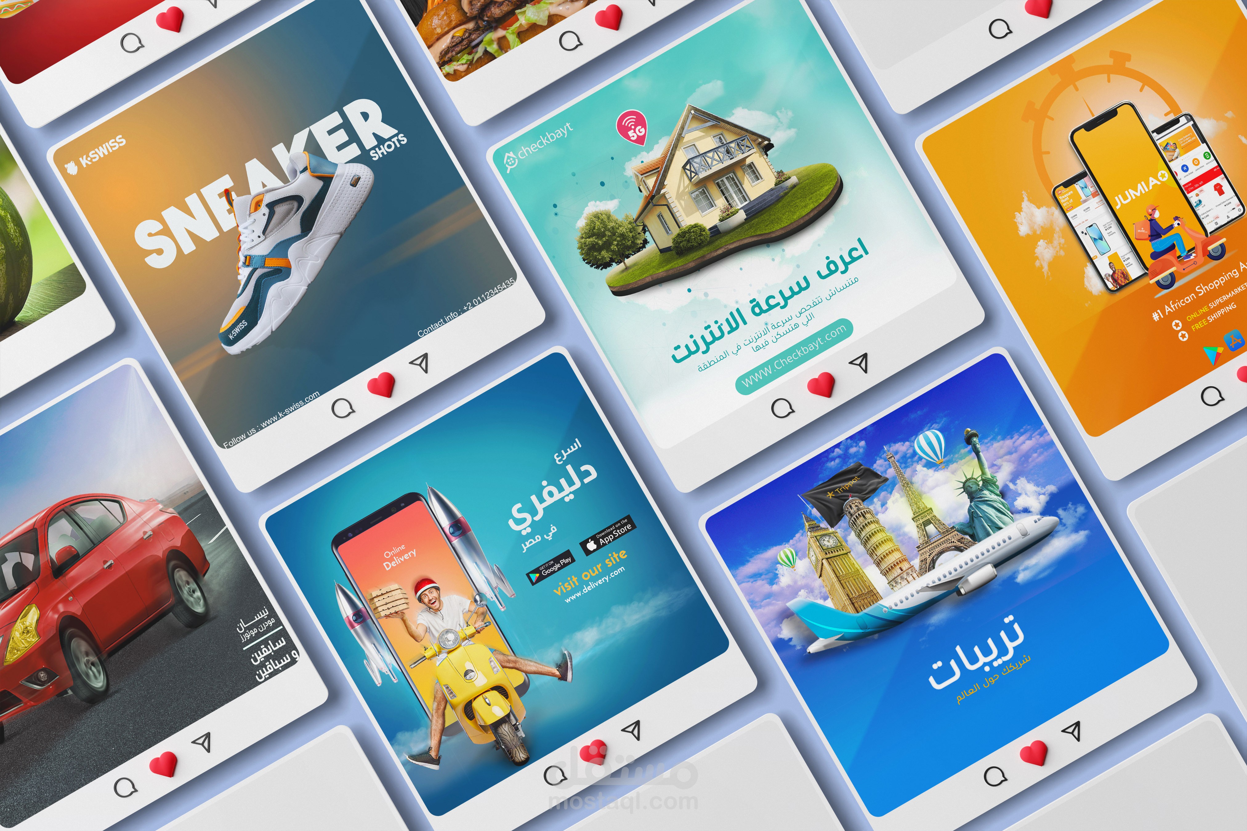 تصميمات سوشيال ميديا "الجزء الاول"