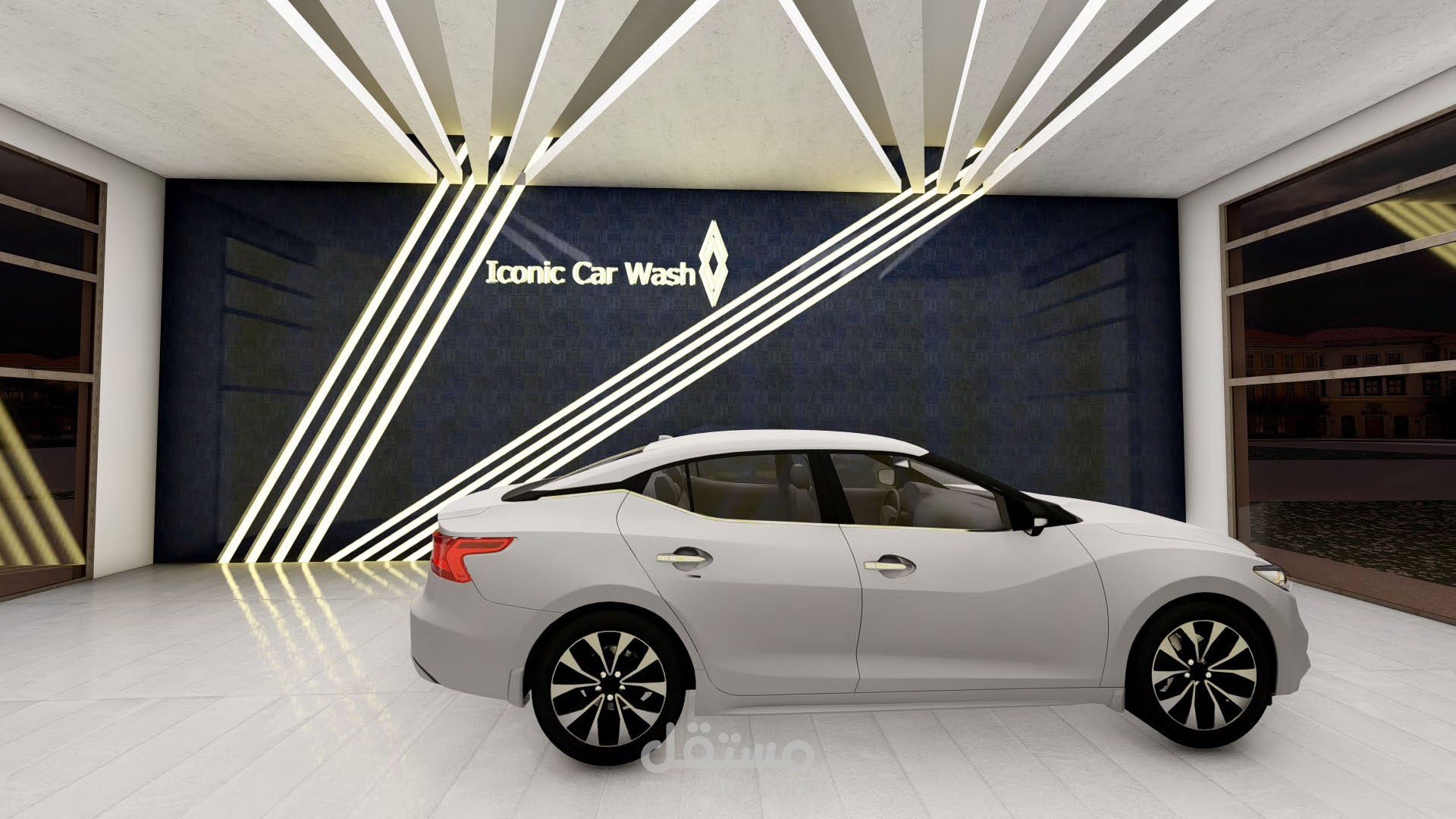 car wash تصميم