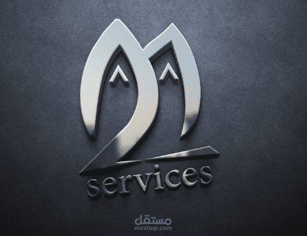 لوجو  شركة  2m  للخدمات