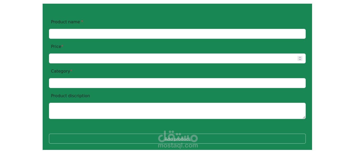 professional CRUD system