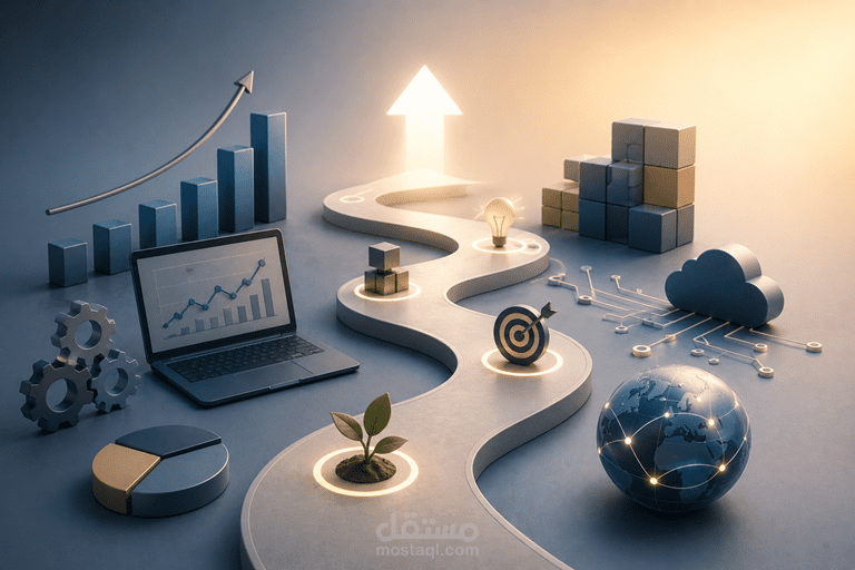 تأسيس وتطوير شركات ومشاريع ناشئة