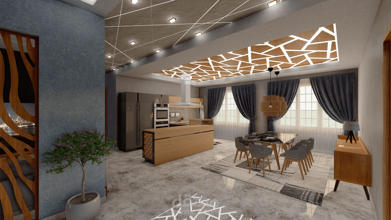 شقه 100 متر مودرن