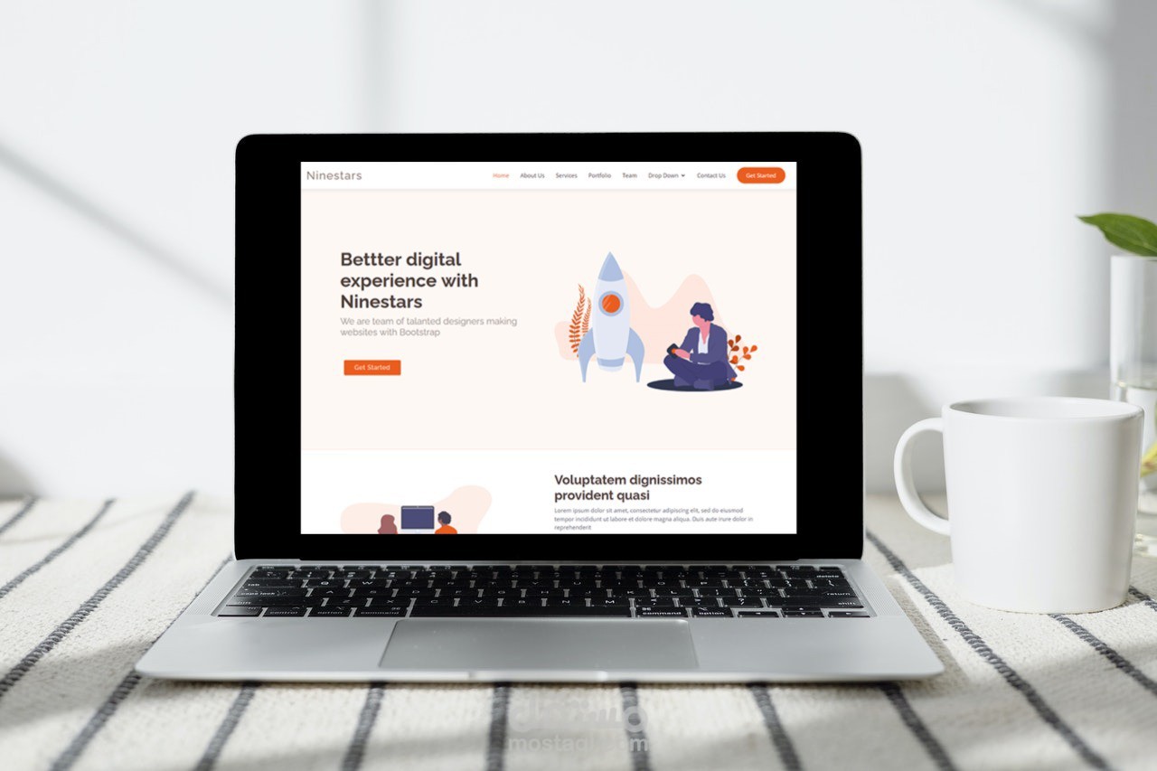 موقع لشركة Ninestara