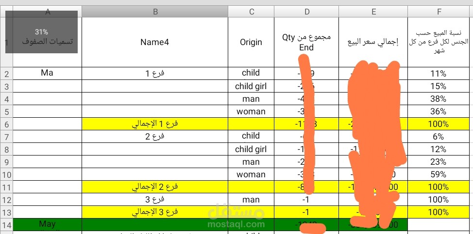 ربط برنامج الامين بالاكسل