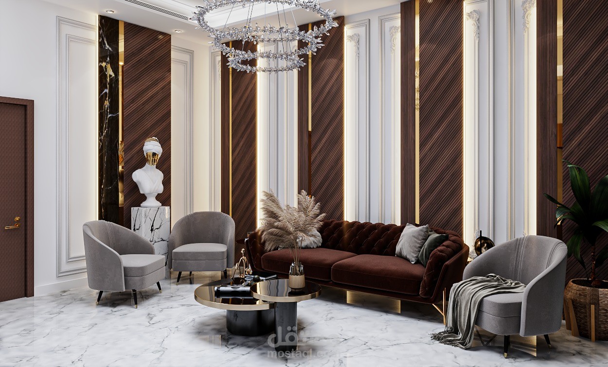 diwaniah and dinning room