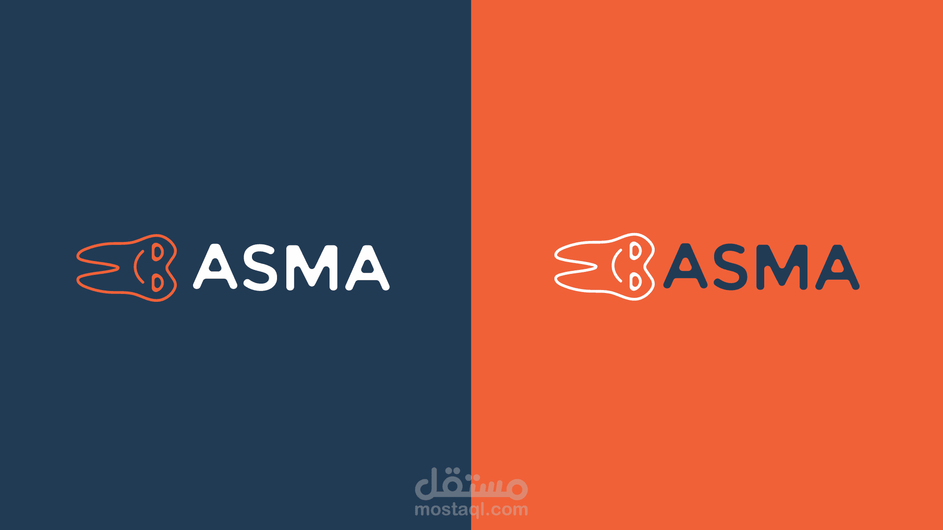 تصميم هويه بصريه لعياده اسنان