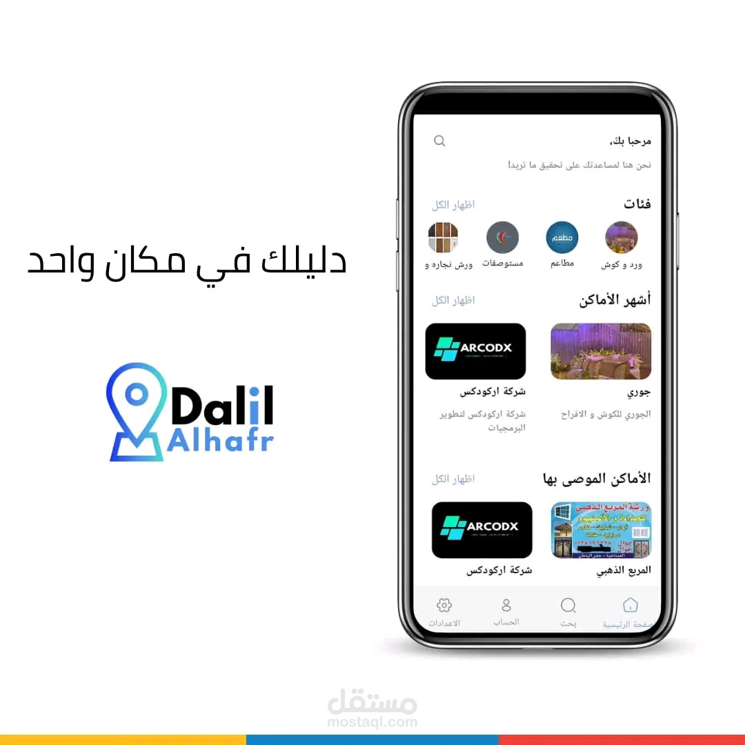 تطبيق "دليلي" دليل كامل لكل الصيدليات و المطاعم و المستشفيات و غيره مع تقييمات المستخدمين ⭐⭐⭐⭐