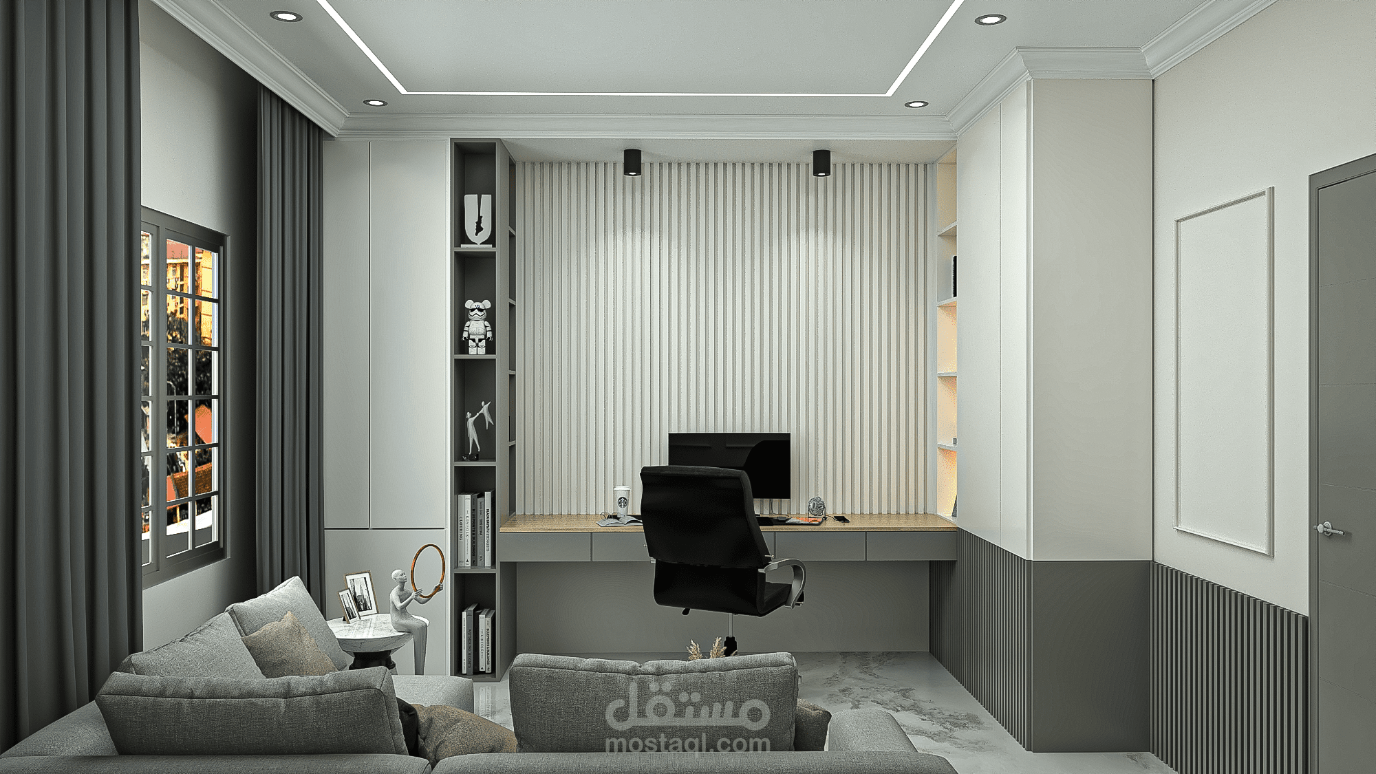 تصميم غرفة مكتب office room