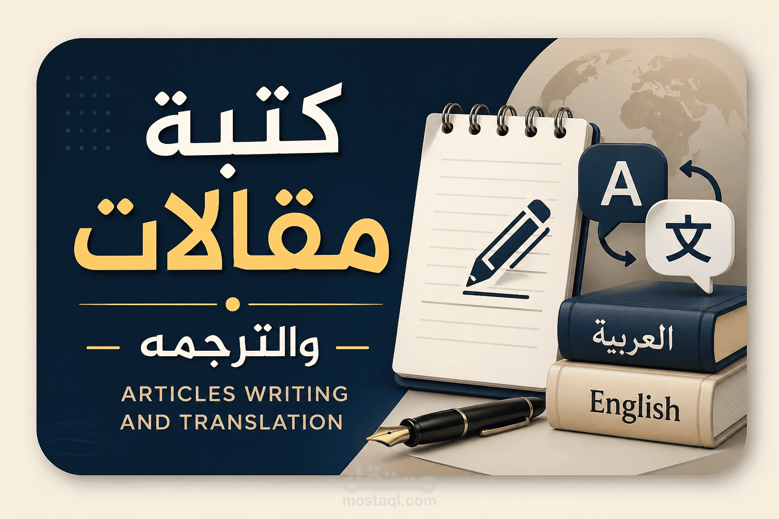 كتابة مقالات وترجمه