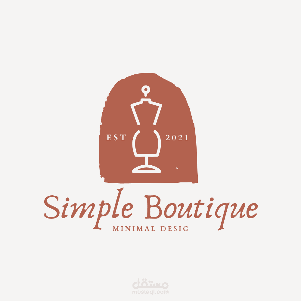 modern logo design of fashion modern and elegent for clothe store
