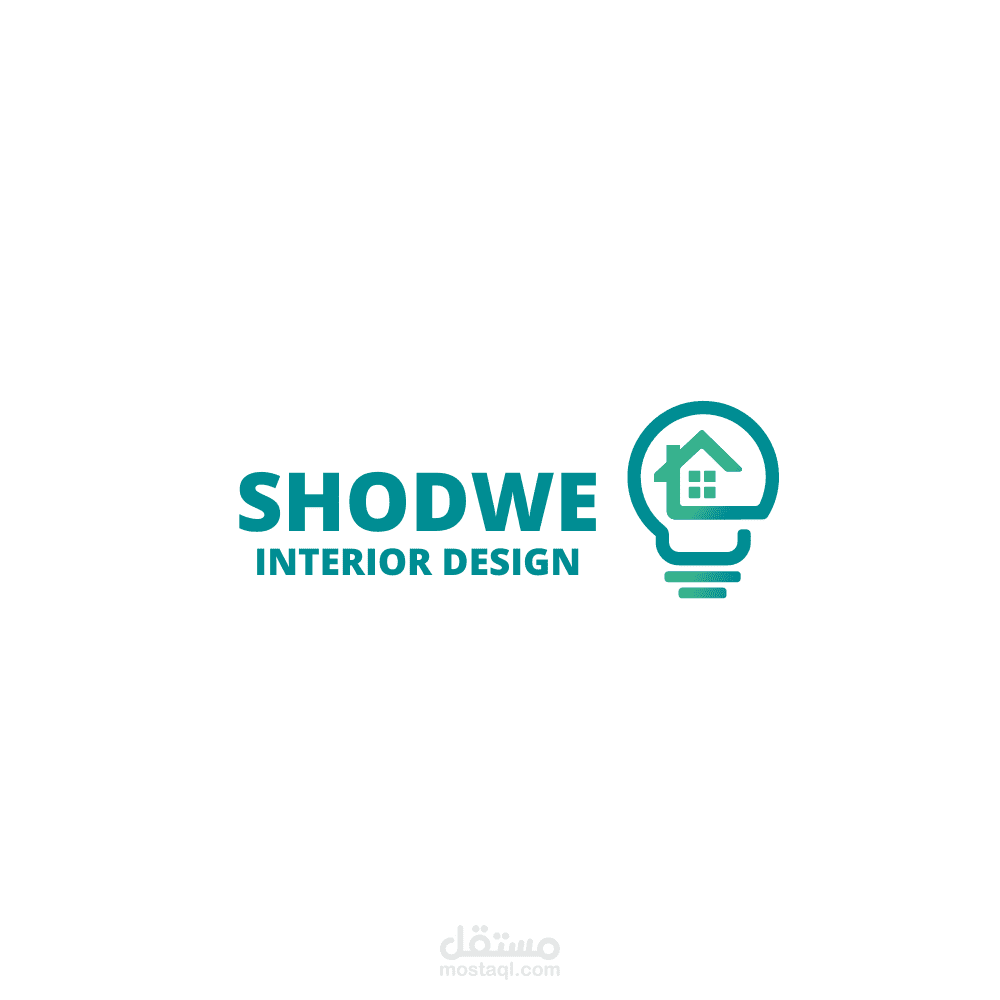 interior design Shodwe modern and minimal logo
