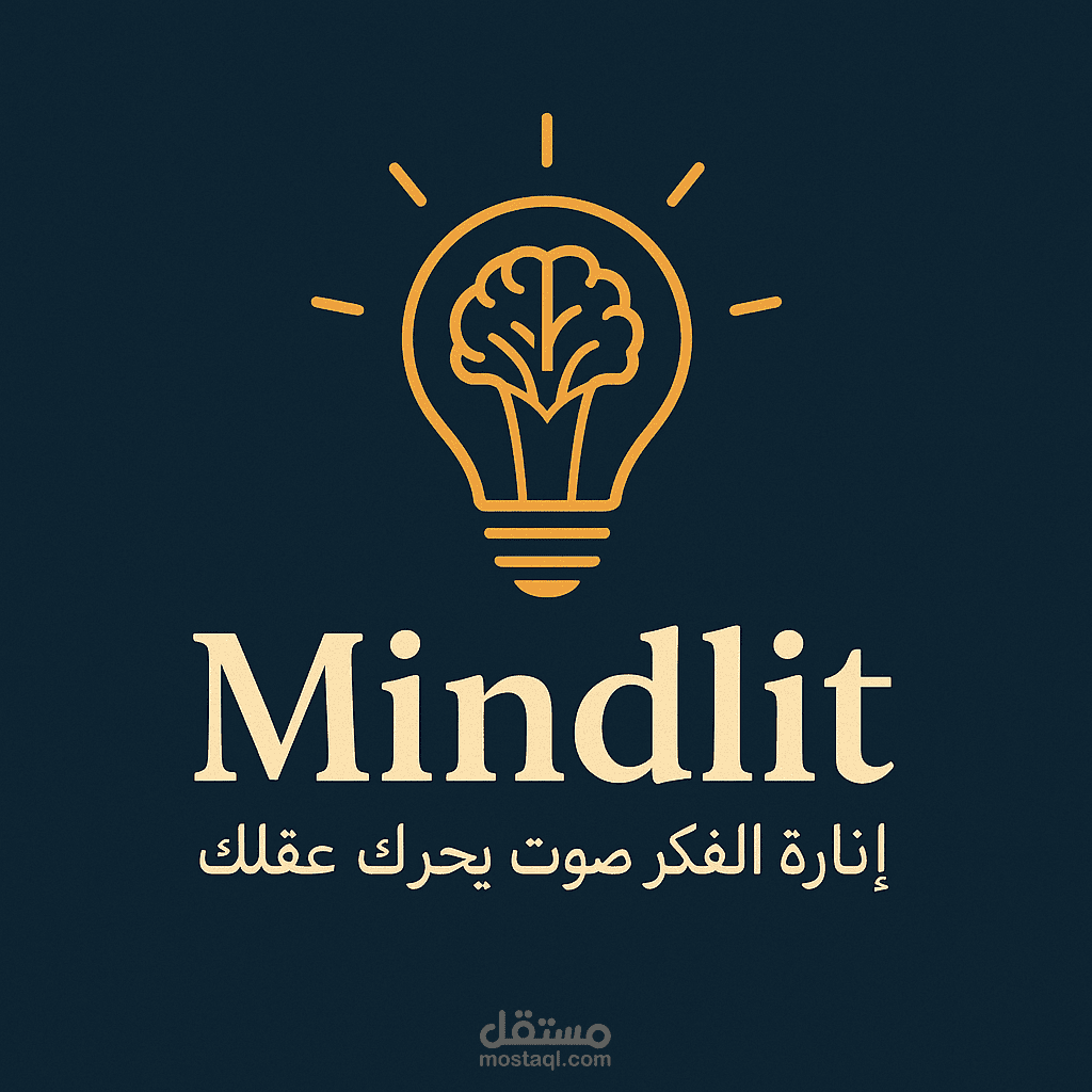 شعار قناة يوتيوب باسم Mindlit