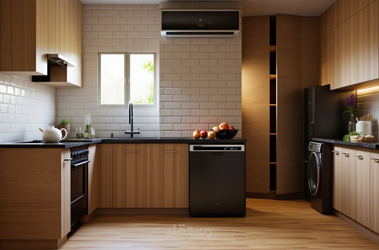 تصميم داخلى لمطبخ