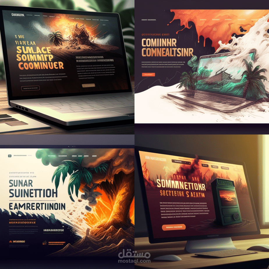 تصميم لشركة غير ربحية باستخدام الذكاء الاصطناعي