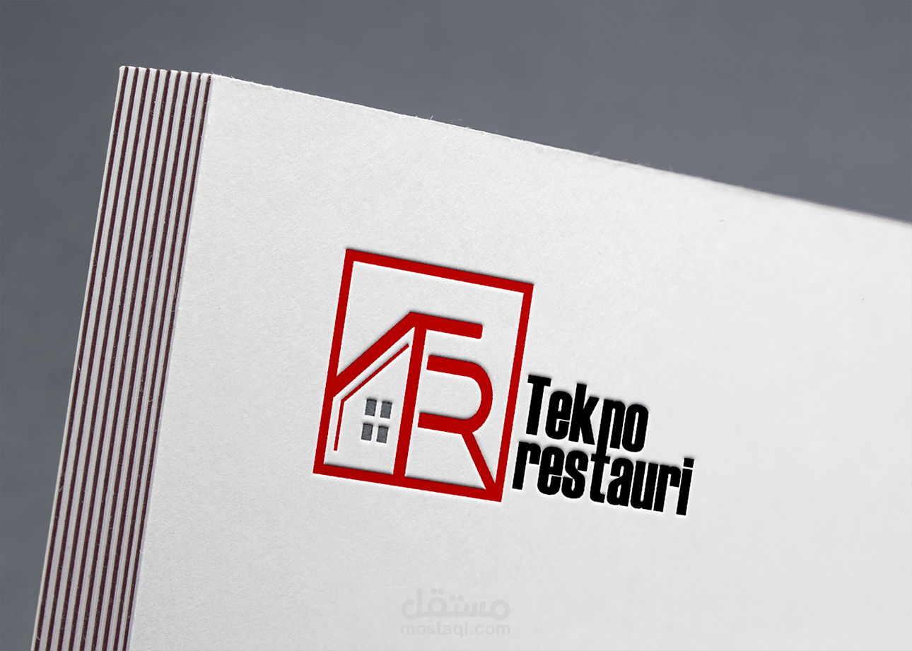 شعار  لشركة عقارية  T.R