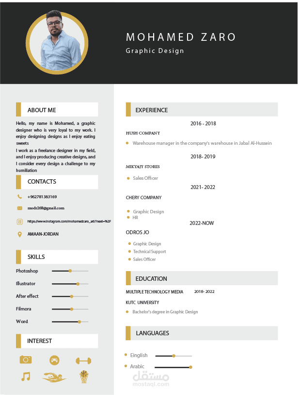 CV سيره ذاتيه