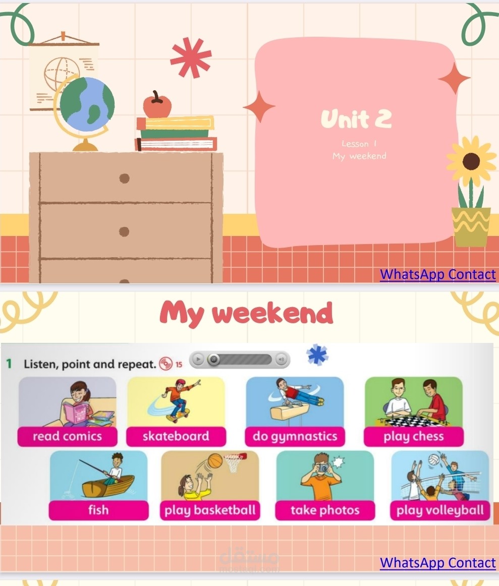شرح من سلسلة Family and friends مع قواعد Grammarway 1