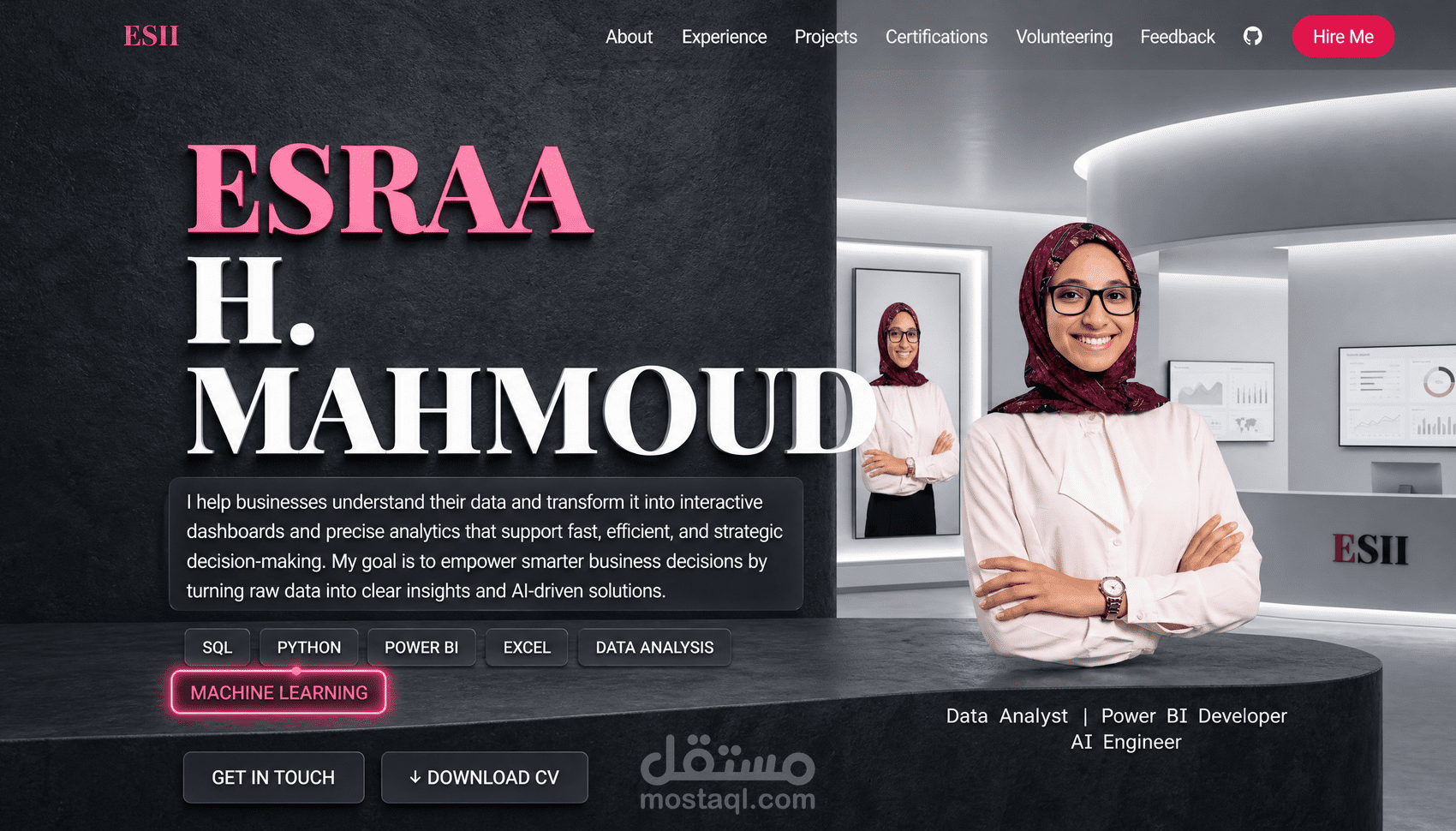 إنشاء بورتفوليو شخصي وسيرة ذاتية احترافية باستخدام Lovable