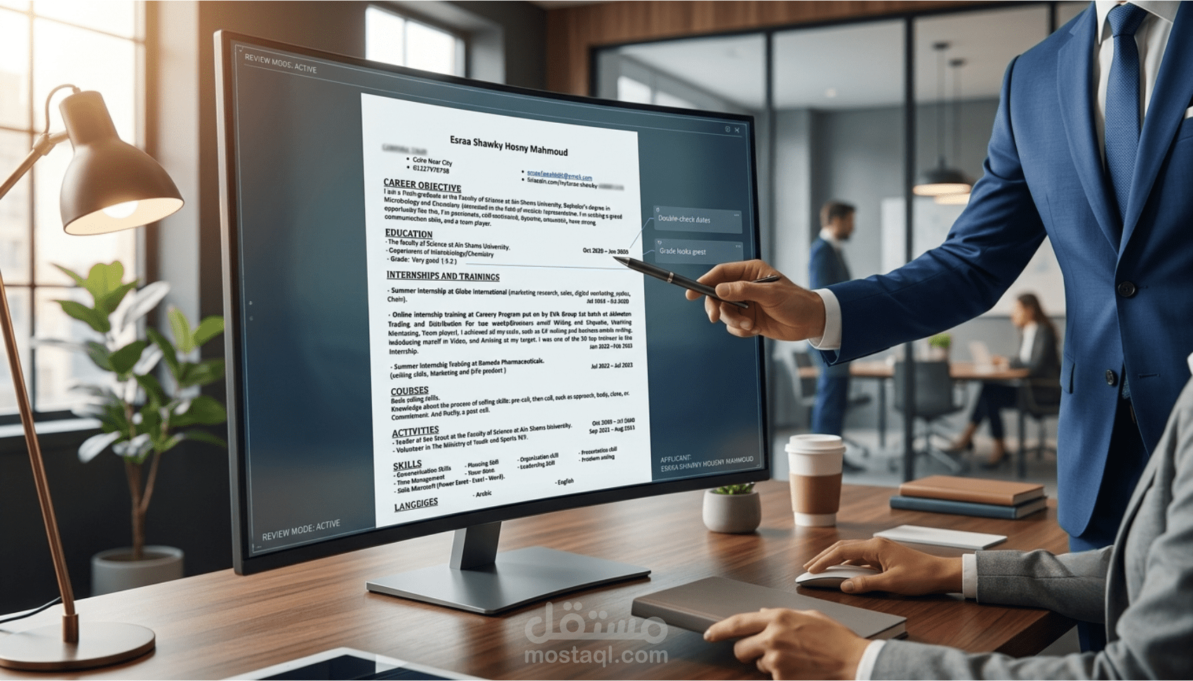 تصميم وكتابة CV احترافي متوافق مع ATS