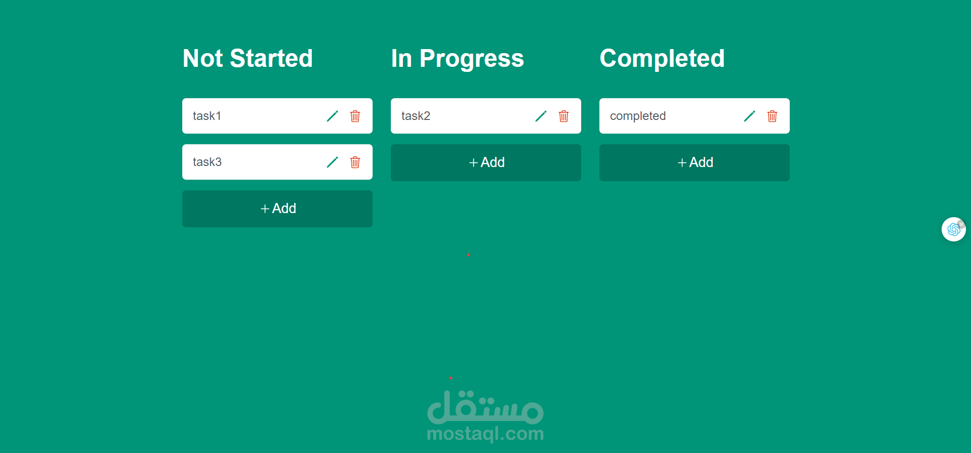 kanban board