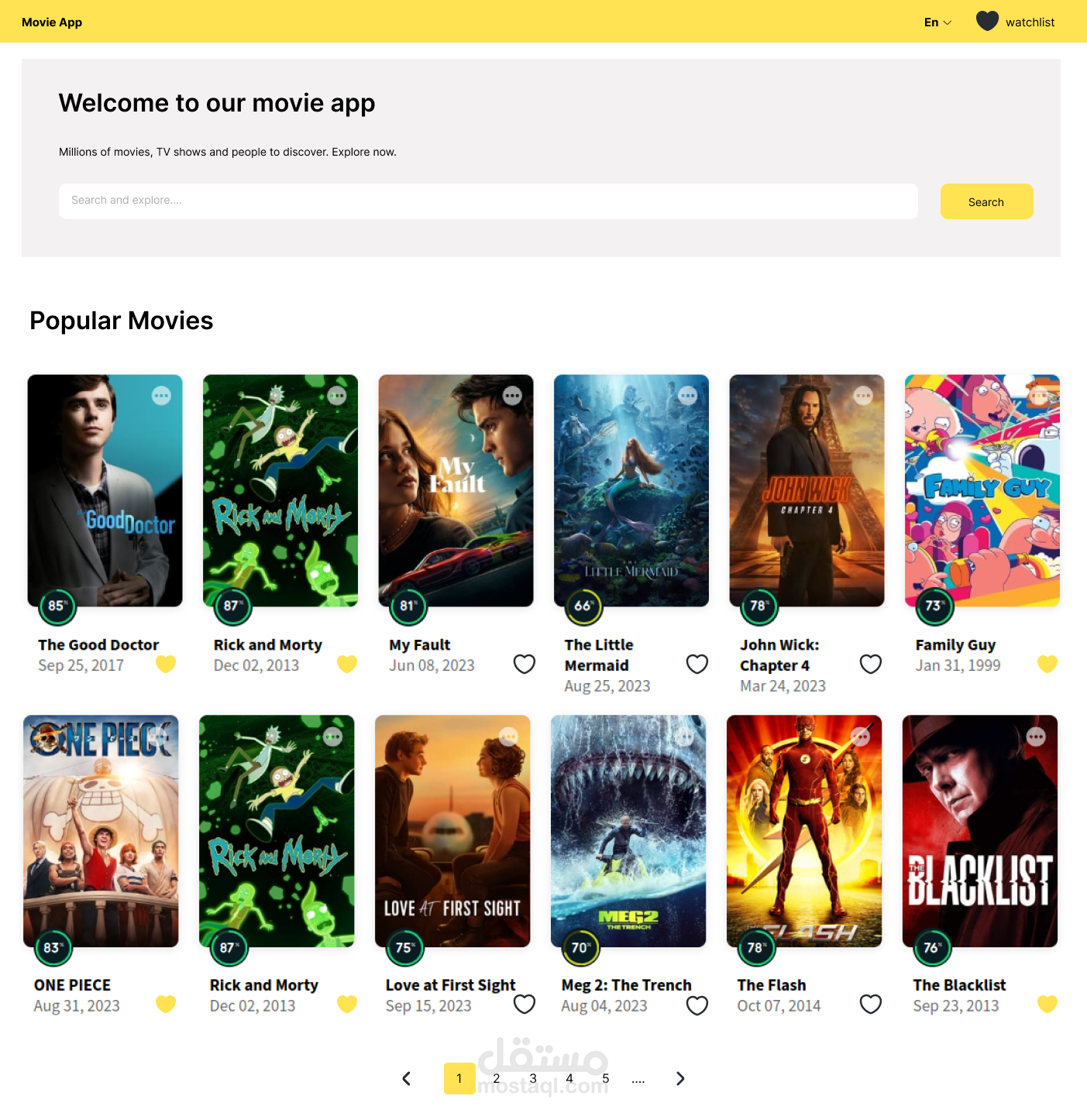 Movie app